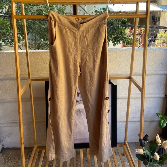 Vero Moda Linen Pant. Size -XS - Picture 3 of 11